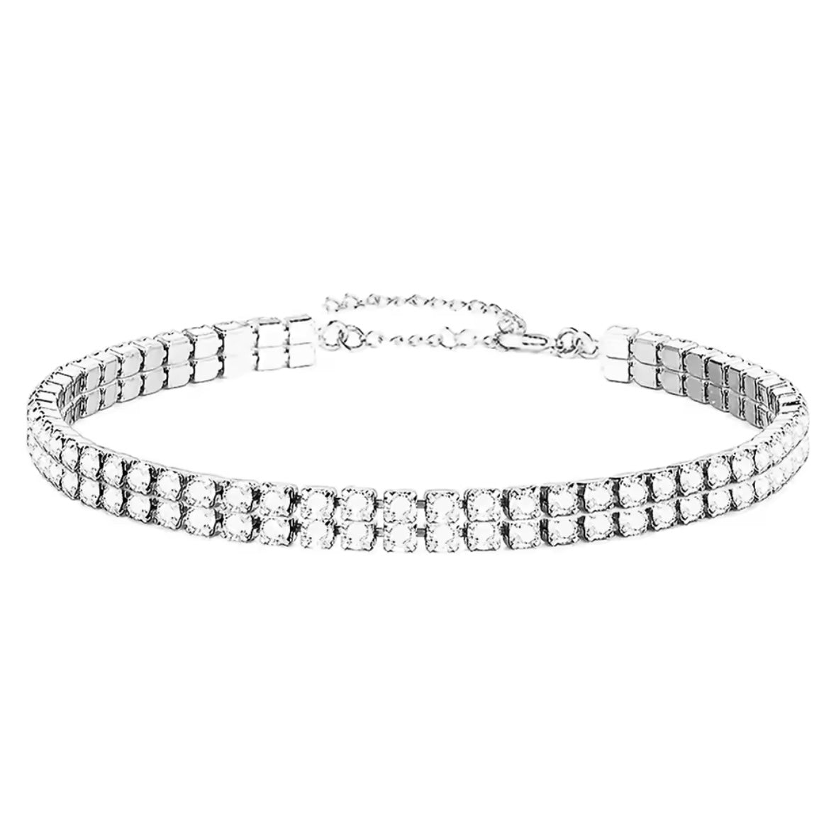 Double tennis bracelet