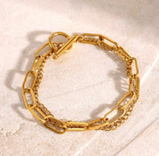 Double link bracelet