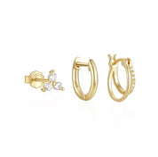 Double earring set