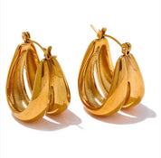 Trend hoop earring