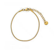 Golden snake bracelet