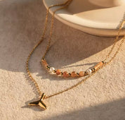 Sea fin necklace