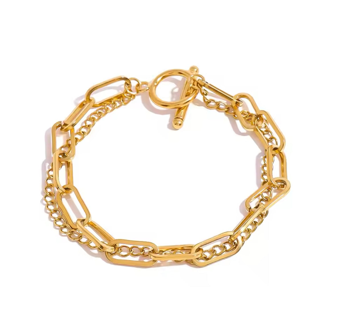 Double link bracelet