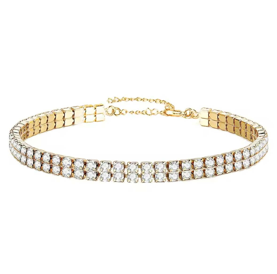 Double tennis bracelet